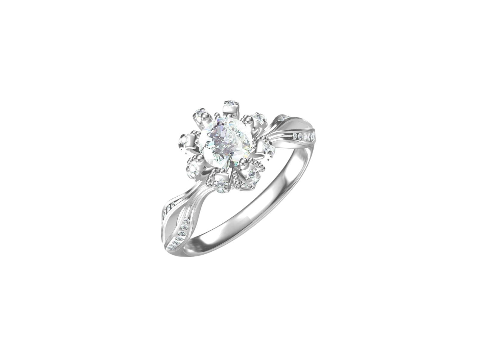 Anello Cyre-The Sovereign (Diamante Lab-Grown)