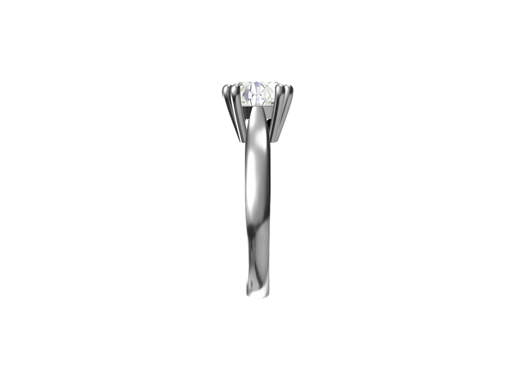 Anello Cyre-The Crown (Diamante Lab-Grown)