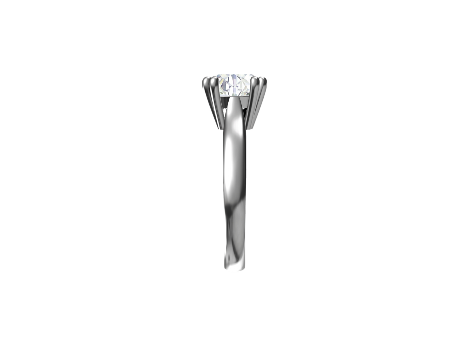 Anello Cyre-The Crown (Diamante Lab-Grown)