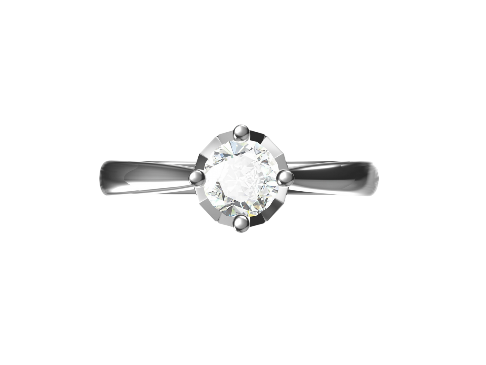 Anello Cyre-The Bastion (Diamante Lab-Grown)