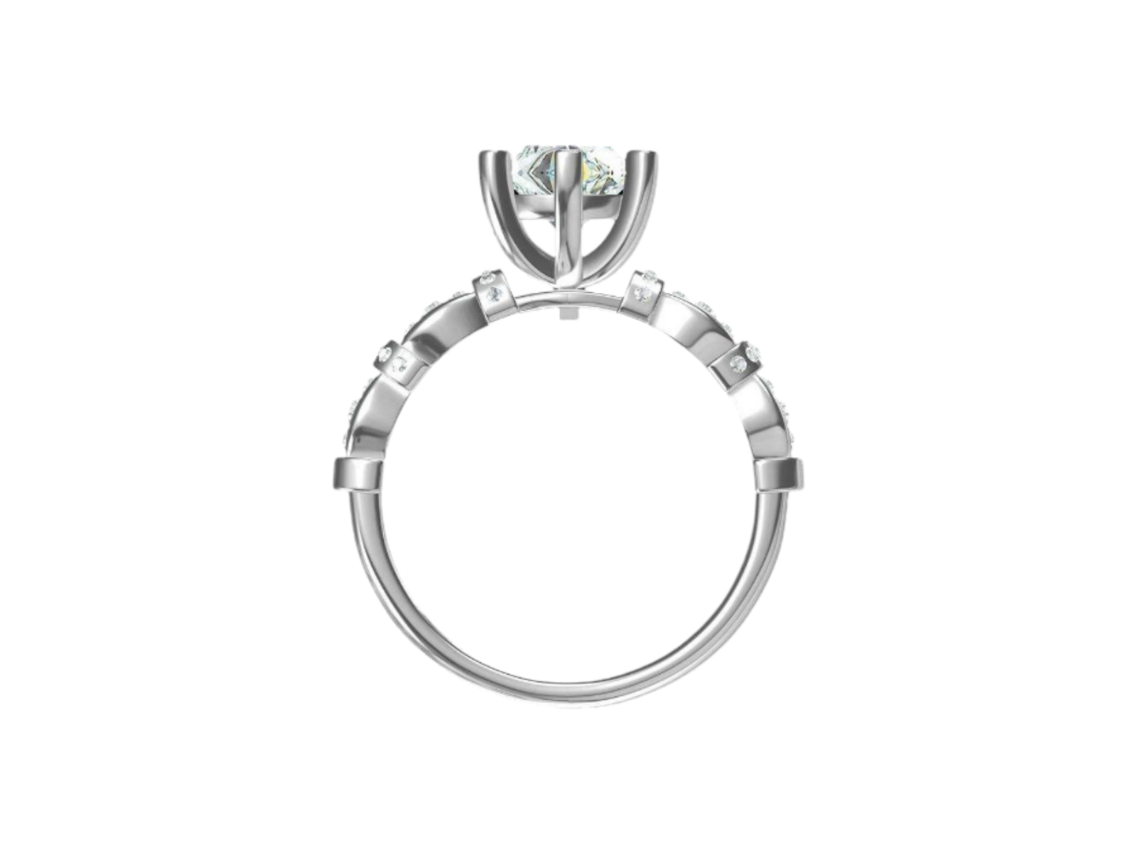 Anello Cyre-The Frozen Light (Diamante Lab-Grown)