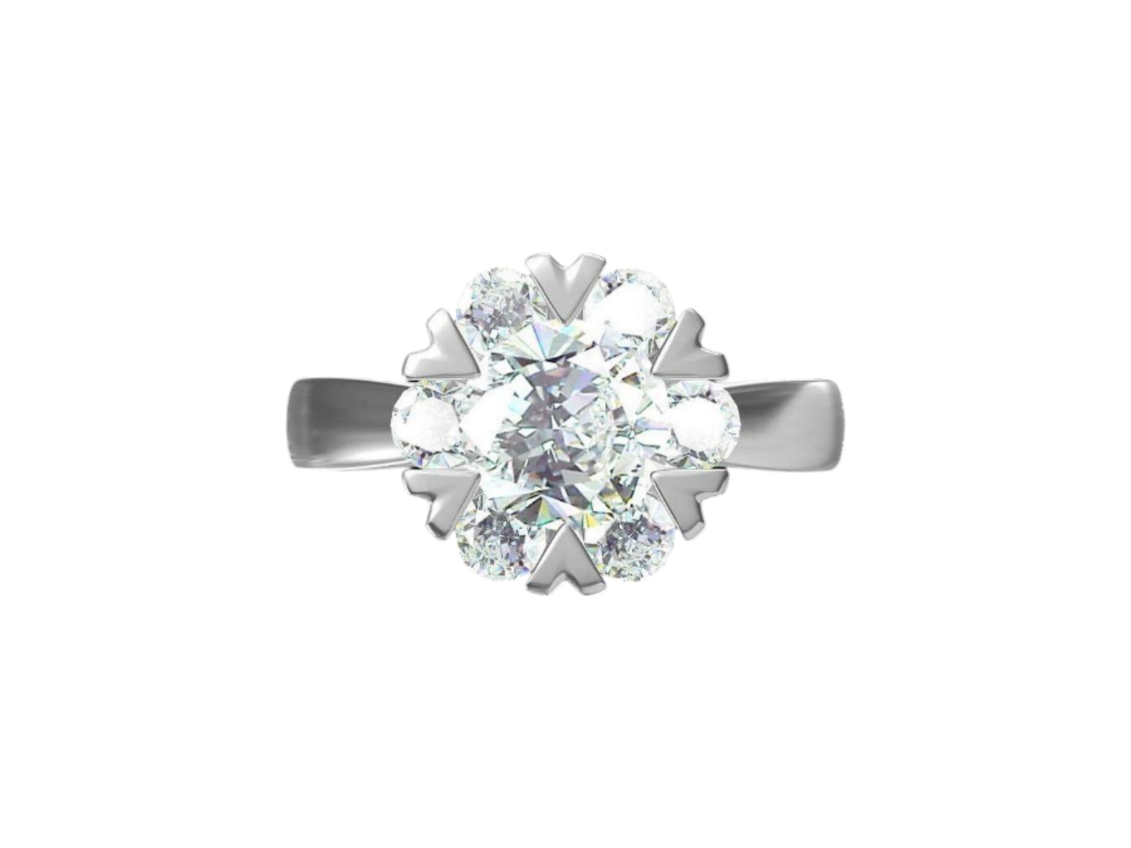 Anello Cyre-The Linked Hearts (Diamante Lab-Grown)
