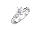 Anello Cyre-The Entwined (Diamante Lab-Grown)