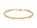 Bracciale tennis Cyrediamond The Nexus – diamanti lab-grown bianchi taglio brillante ~1.2 ct, oro