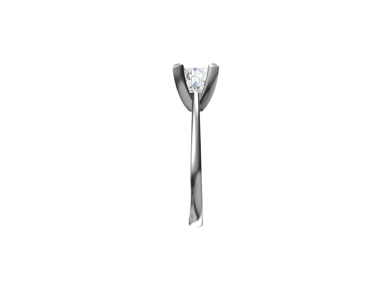 Anello Cyre-The Slender  (Diamante Lab-Grown)