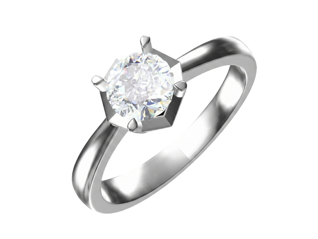 Anello Cyre-The Crystal (Diamante Lab-Grown)