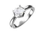 Anello Cyre-The Crystal (Diamante Lab-Grown)