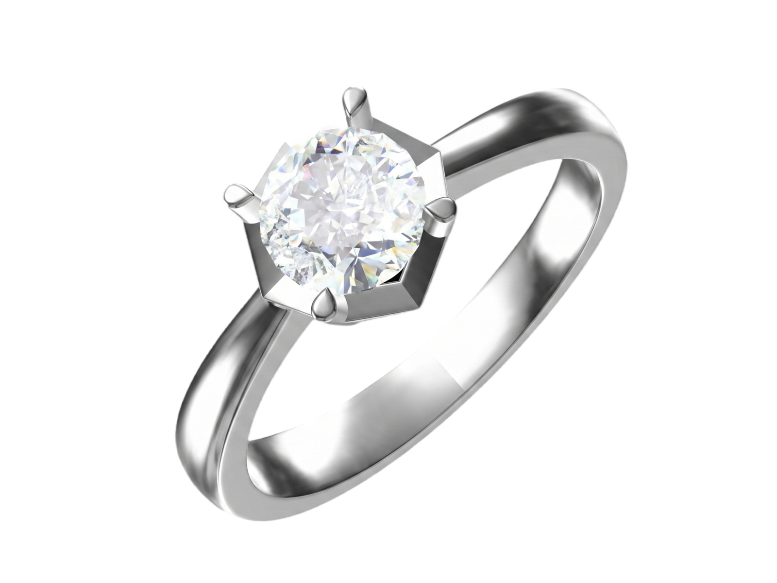 Anello Cyre-The Crystal (Diamante Lab-Grown)