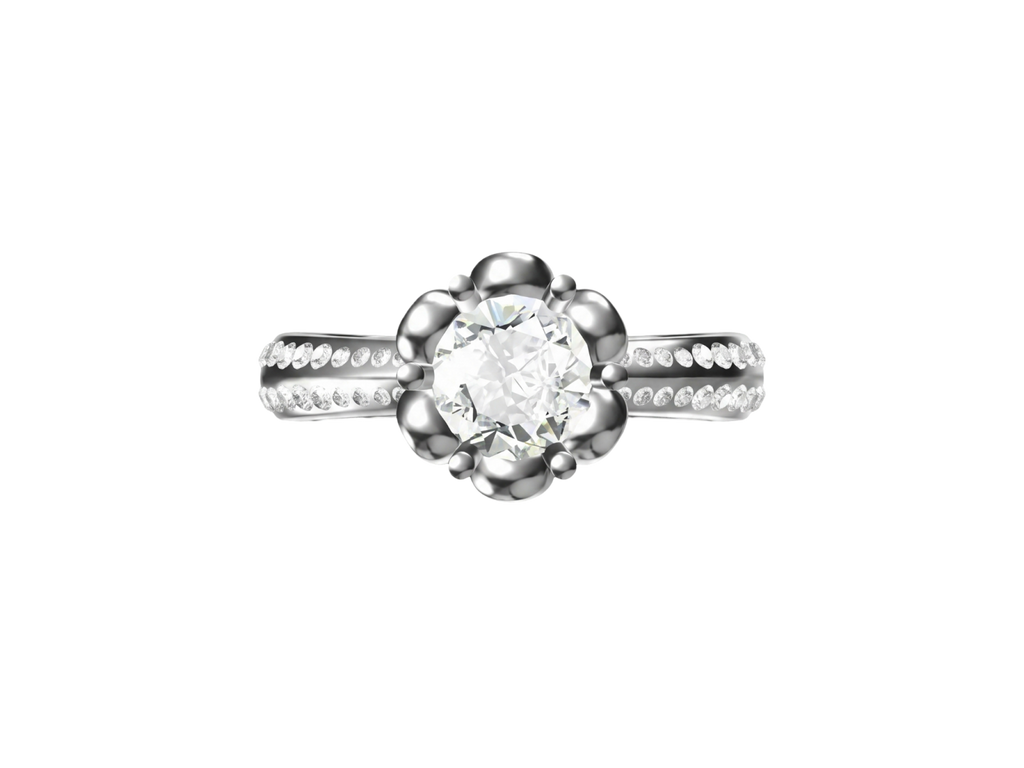 Anello Cyre-The Embrace (Diamante Lab-Grown)