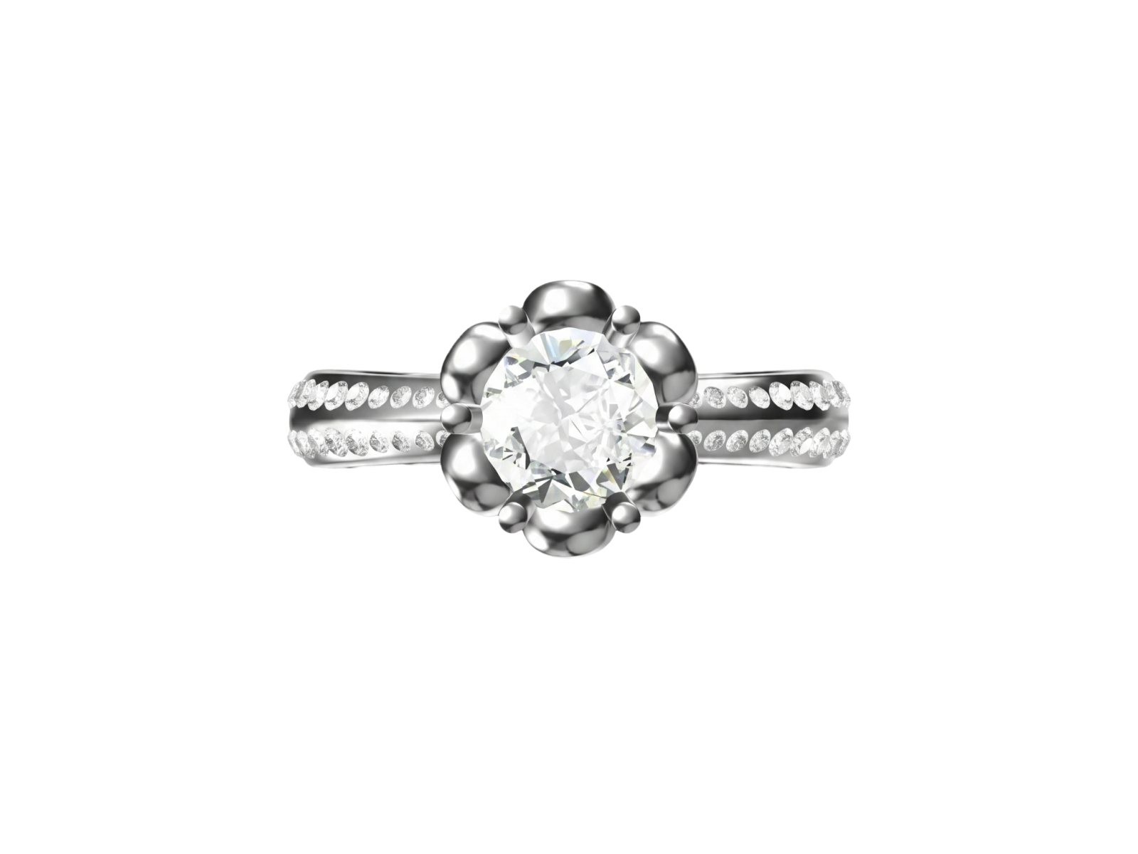 Anello Cyre-The Embrace (Diamante Lab-Grown)