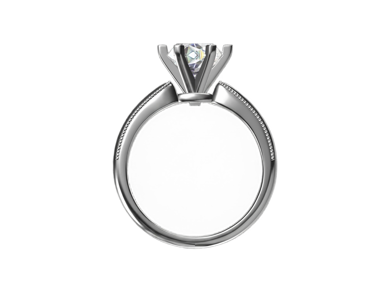Anello Cyre-The Border (Diamante Lab-Grown)