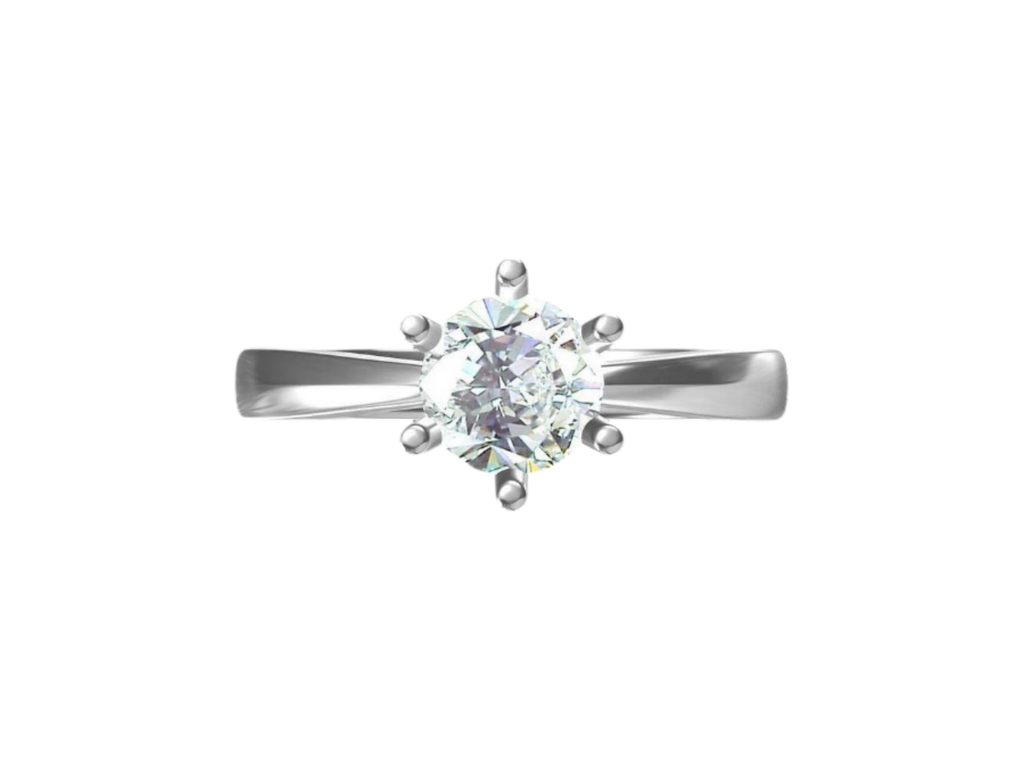 Anello Cyre-The Hexa (Diamante Lab-Grown)