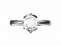 Anello Cyre-The Heart's Base  (Diamante Lab-Grown)