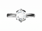 Anello Cyre-The Heart's Base  (Diamante Lab-Grown)
