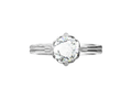 The Cog lab-grown diamond ring in 18K White Gold — Cyrediamond