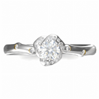 Anello Fantasia Sophia Oro Rosa Diamante