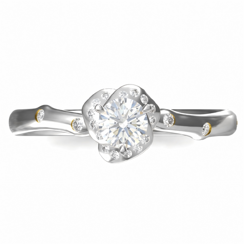 Anello Fantasia Sophia Oro Rosa Diamante