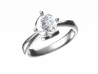 Anello Cyre-The Heart's Base  (Diamante Lab-Grown)