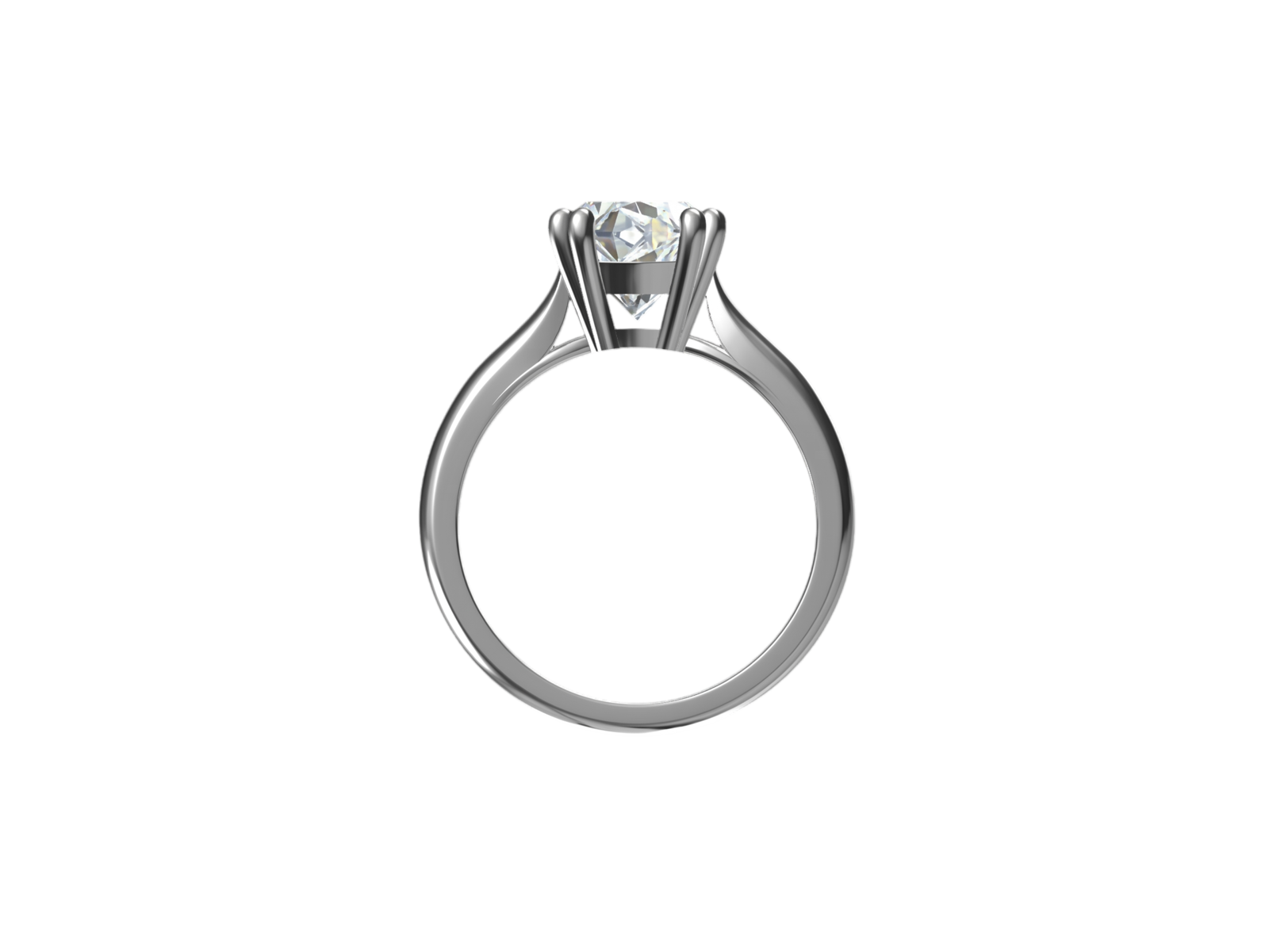 Anello Cyre-The Crown (Diamante Lab-Grown)