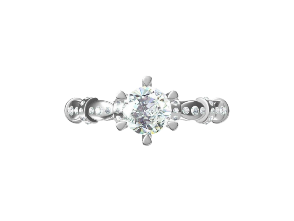 Anello Cyre-The Frozen Light (Diamante Lab-Grown)