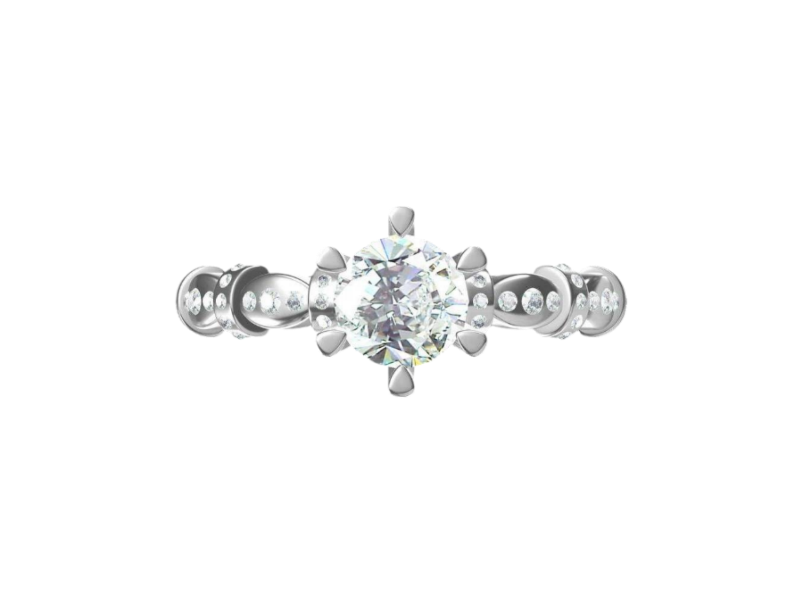 Anello Cyre-The Frozen Light (Diamante Lab-Grown)