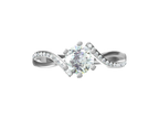 Anello Cyre-The Vow Thread (Diamante Lab-Grown)