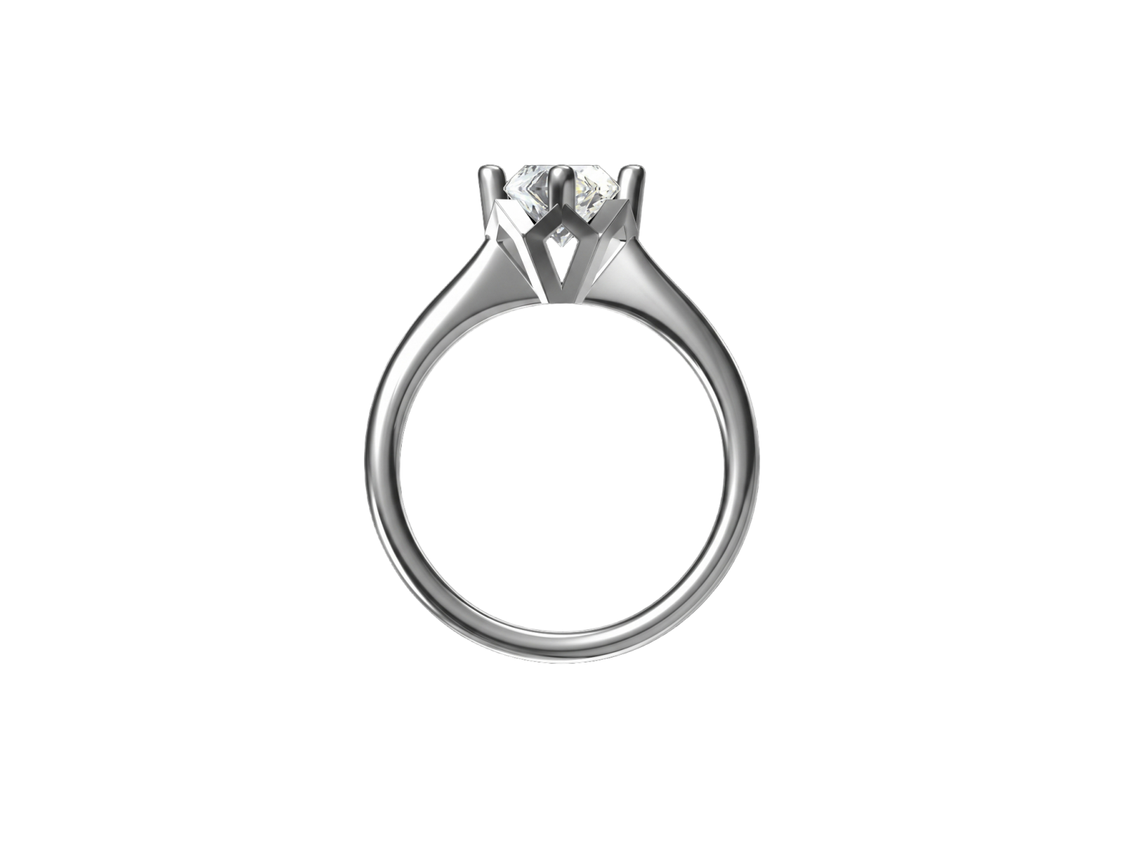 Anello Cyre-The Bastion (Diamante Lab-Grown)