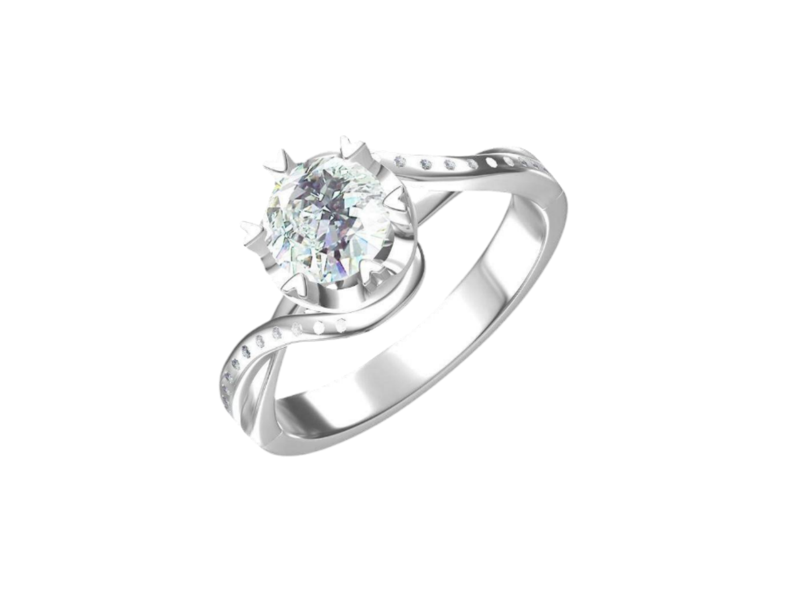 Anello Cyre-The Intersection (Diamante Lab-Grown)