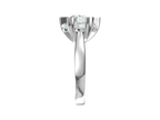 Anello Cyre-The Linked Hearts (Diamante Lab-Grown)