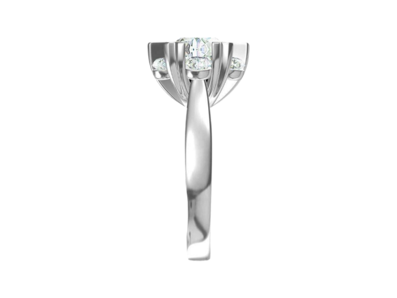 Anello Cyre-The Linked Hearts (Diamante Lab-Grown)