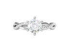 Anello Cyre-The Entwined (Diamante Lab-Grown)