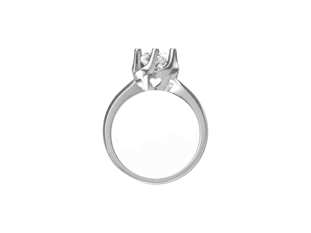 Anello Cyre-The Layered Leaf (Diamante Lab-Grown)
