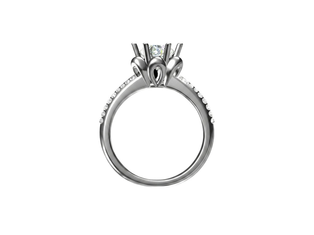 Anello Cyre-The Embrace (Diamante Lab-Grown)