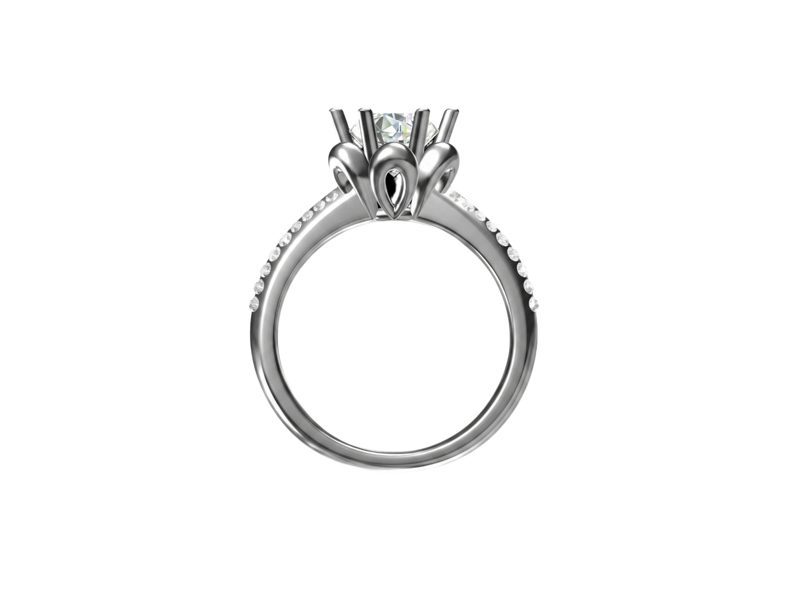 Anello Cyre-The Embrace (Diamante Lab-Grown)