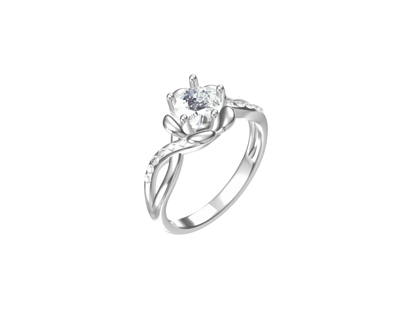 Anello Cyre-The Vortex (Diamante Lab-Grown)