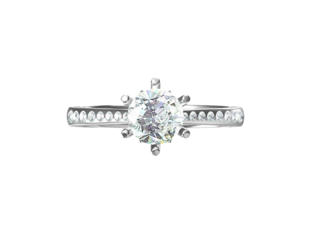 Anello Cyre-The Light Steps (Diamante Lab-Grown)