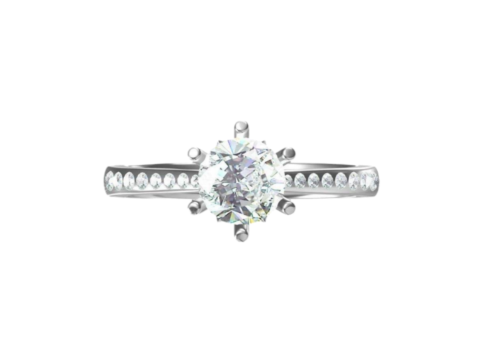 Anello Cyre-The Light Steps (Diamante Lab-Grown)