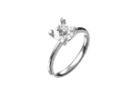 Anello Cyre-The Slender  (Diamante Lab-Grown)