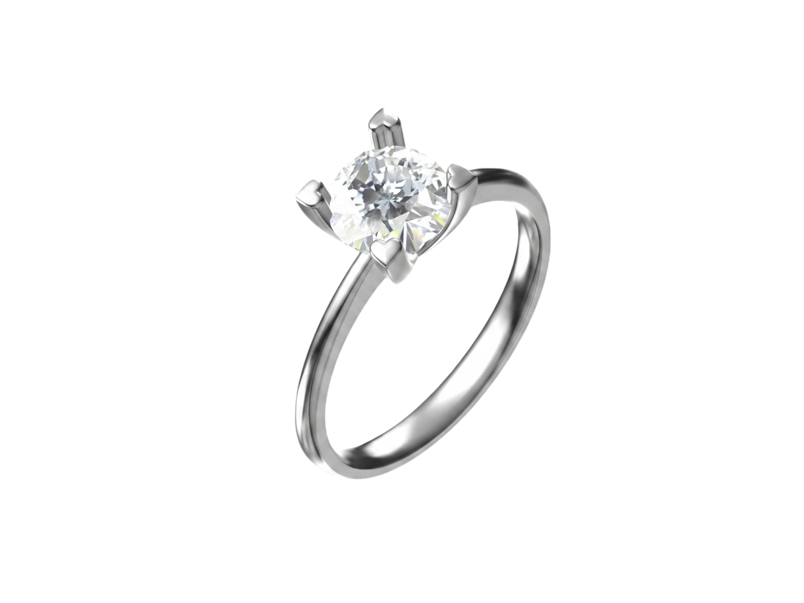 Anello Cyre-The Slender  (Diamante Lab-Grown)