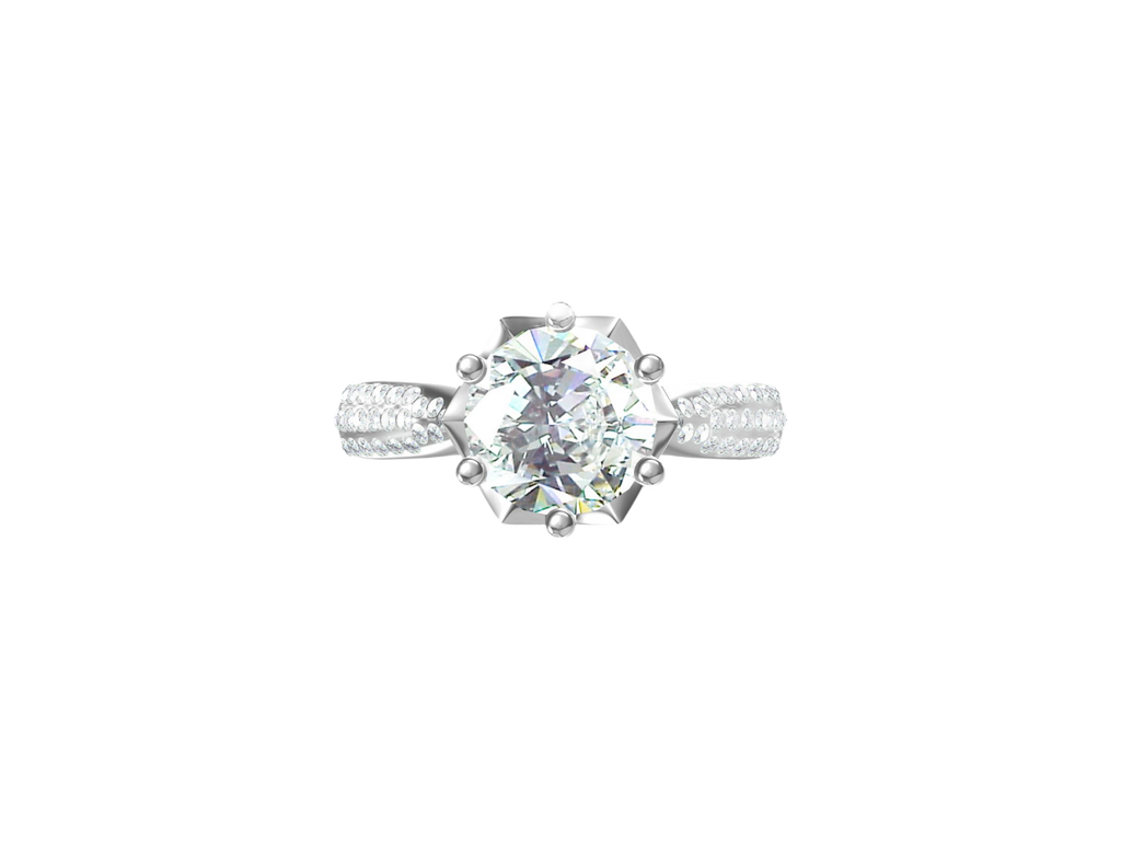 Anello Cyre-The Luminance (Diamante Lab-Grown)