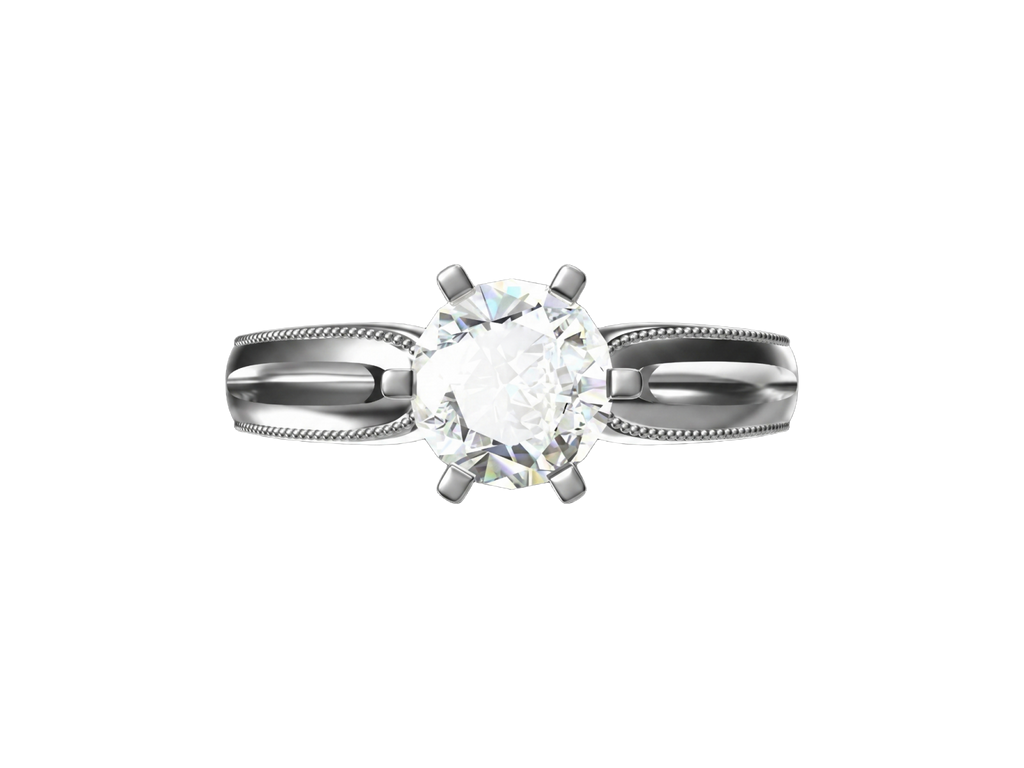 Anello Cyre-The Border (Diamante Lab-Grown)