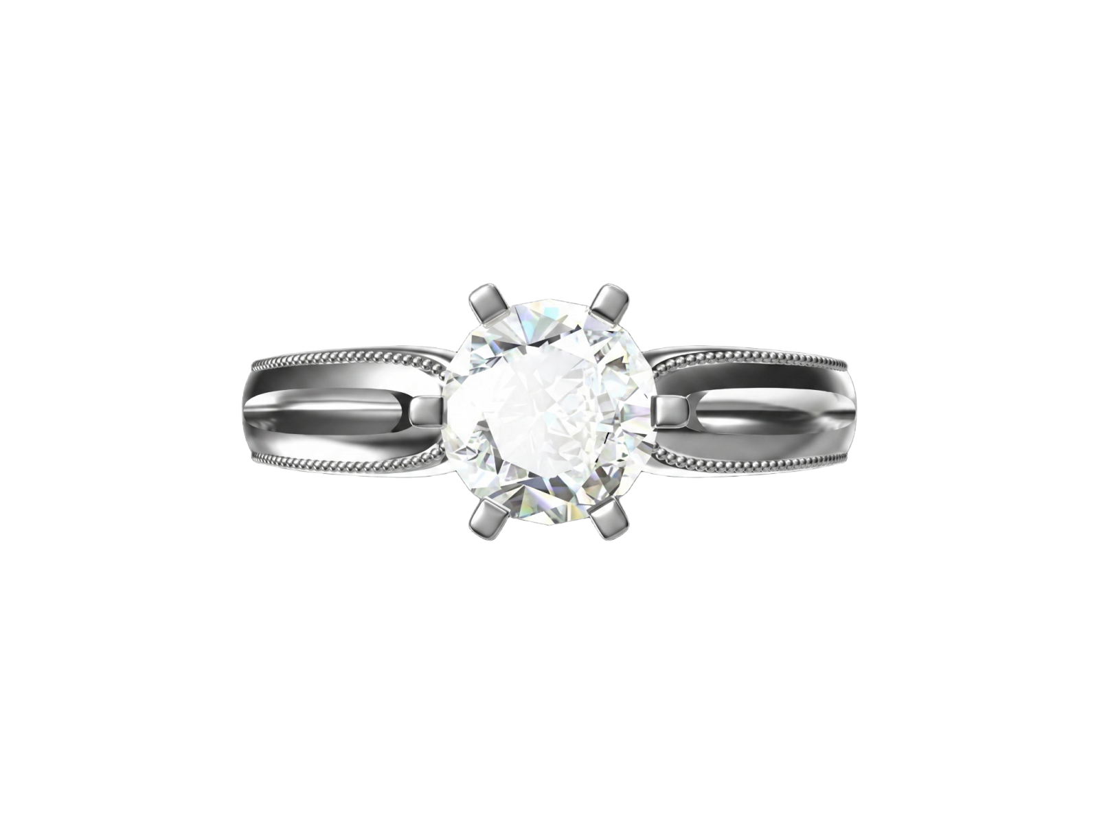 Anello Cyre-The Border (Diamante Lab-Grown)
