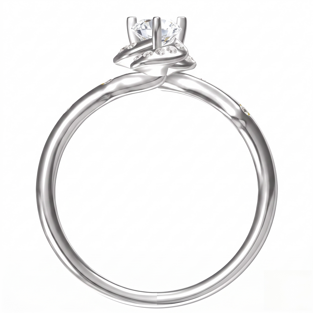 Anello Fantasia Sophia Oro Rosa Diamante