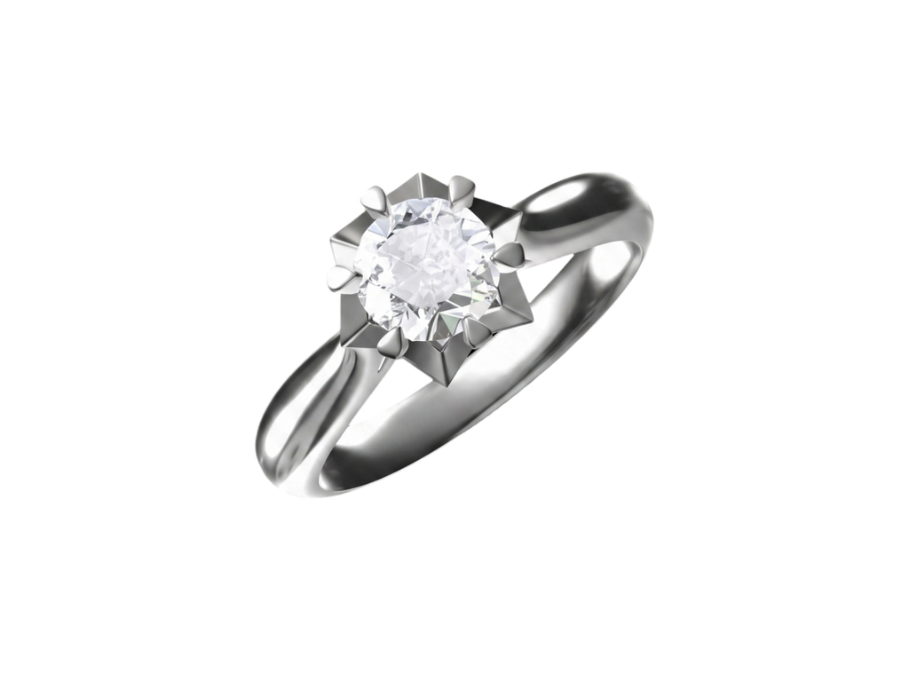 Anello Cyre-The Pillar (Diamante Lab-Grown)