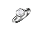 Anello Cyre-The Pillar (Diamante Lab-Grown)