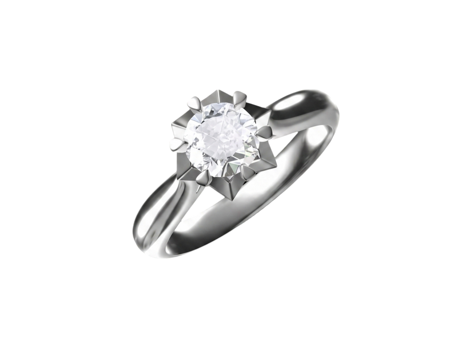 Anello Cyre-The Pillar (Diamante Lab-Grown)