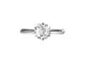 Anello Cyre-The Enfolded Heart (Diamante Lab-Grown)