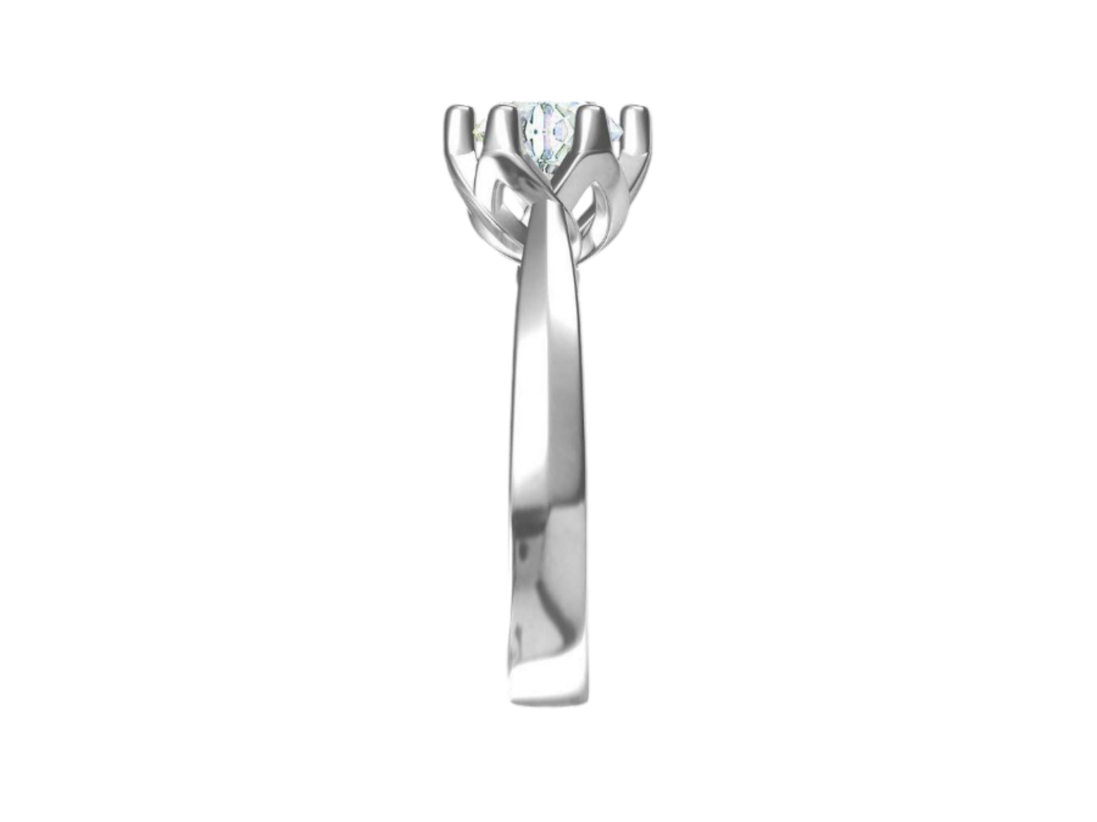 Anello Cyre-The Love Weave (Diamante Lab-Grown)