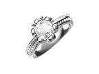 Anello Cyre-The Embrace (Diamante Lab-Grown)