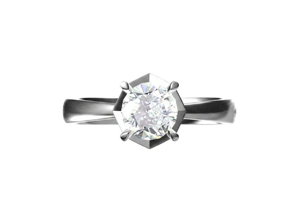 Anello Cyre-The Crystal (Diamante Lab-Grown)